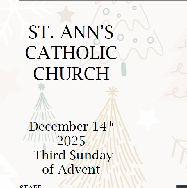 December 14 2025 Bulletin Cover